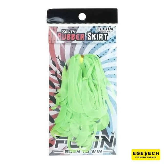 Fujin Tai Rubber Kıvırcık Kuyruk silikon yem yakın görünüm
