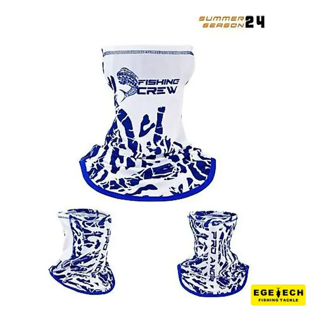 Fujin Pro Angler boyunluk Lambuka Navy desenli