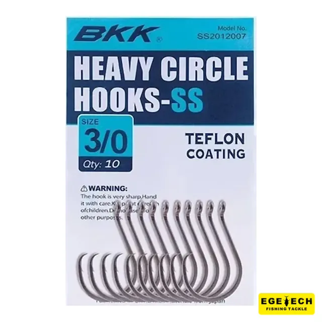 BKK SS Heavy Circle iğne tuzlu su büyük balık avı