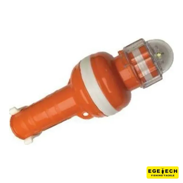 Yerli ışıklı çakarlı LED şamandıra 2 pilli balıkçılık ürünü